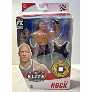 WWE Elite Collection The Rock Action Figure Series 81 Mattel NIB